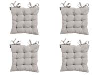 Toscane kussen ca. 46x46 cm Napels taupe water repellent coating (4 stuks) Madison - Madison