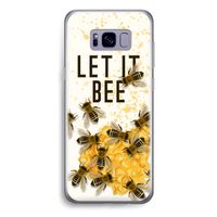 Let it bee: Samsung Galaxy S8 Plus Transparant Hoesje