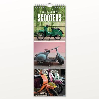Scooters Slimline Kalender 2026 Scooters Slimline Kalender 2026