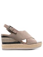 Geox espadrilles Ponza 85 mm compensées - Tons neutres