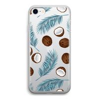 Kokosnoot roze: iPhone SE 2020 Transparant Hoesje