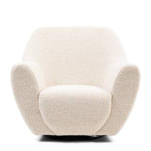 Riviera Maison - The Jill Swivel Chair White Sand FR - Wit zand