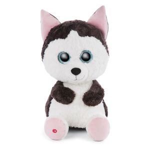 Nici glubschis pluchen knuffel husky barkley, 45cm