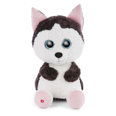 Nici glubschis pluchen knuffel husky barkley, 45cm