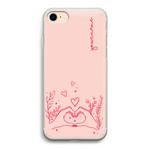 Love is in the air: iPhone 7 Transparant Hoesje