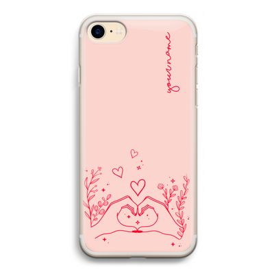 Love is in the air: iPhone 7 Transparant Hoesje