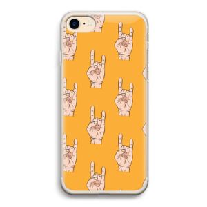 Rock: iPhone 7 Transparant Hoesje