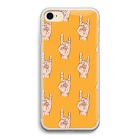 Rock: iPhone 7 Transparant Hoesje