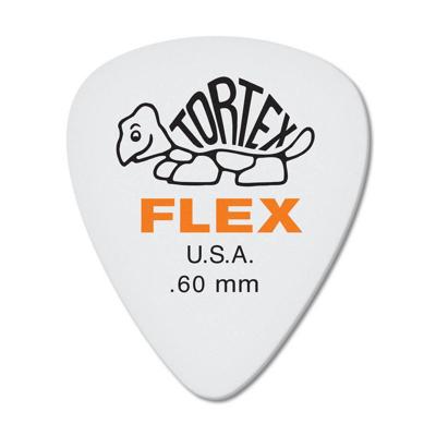 Dunlop Tortex Flex Standard Plectrum 0.60mm - Per Stuk