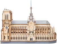 Robotime Paris Cathedral Notre Dame Bouwpakket DIY Knutselen
