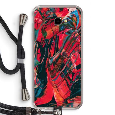 Endless Descent: Samsung Galaxy J4 Plus Transparant Hoesje met koord