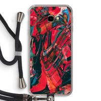 Endless Descent: Samsung Galaxy J4 Plus Transparant Hoesje met koord