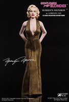 Gentlemen Prefer Blondes My Favourite Legend Action Figure 1/6 Marilyn Monroe Gold Dress Ver. 29 cm - thumbnail