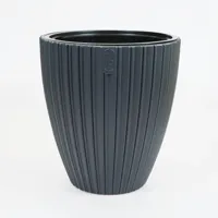 Vita bloempot Mika 40 antraciet