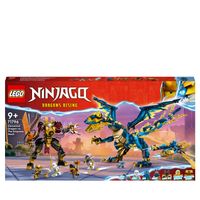 LEGO NINJAGO 71796 Keizerlijke mechaduel tegen de elementaire draak - thumbnail