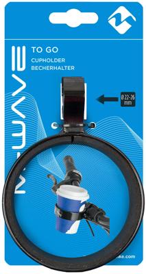 M-WAVE bekerhouder to go zwart