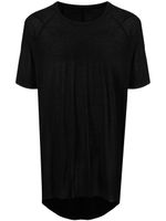 Boris Bidjan Saberi t-shirt à manches courtes raglan - Noir