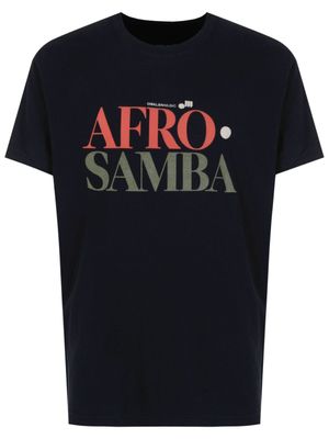 Osklen t-shirt Vintage Afro Samba en coton - Bleu