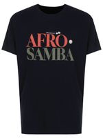 Osklen t-shirt Vintage Afro Samba en coton - Bleu