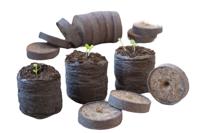 Turftabletten dia. 4cm set a 48 stuks - Nature