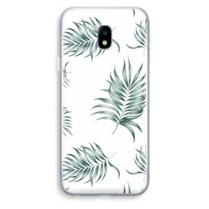 Simple leaves: Samsung Galaxy J3 (2017) Transparant Hoesje