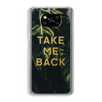Take me back: Xiaomi Poco X3 NFC Transparant Hoesje