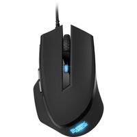 Sharkoon SHARK Force II gaming muis 400 - 4200 dpi, Meerkleurige leds