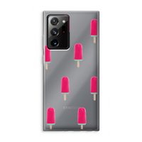 Waterijsje: Samsung Galaxy Note 20 Ultra / Note 20 Ultra 5G Transparant Hoesje