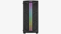 Aerocool Prime-G-BK-v2 Midi Tower Zwart - thumbnail