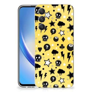 Silicone Back Case Samsung Galaxy A05S Punk Geel