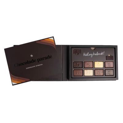 Chocolade parade - Bedankt - brievenbuscadeau