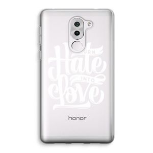 Turn hate into love: Honor 6X Transparant Hoesje