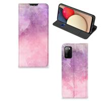 Bookcase Samsung Galaxy M02s | A02s Pink Purple Paint Bookcase Samsung Galaxy M02s | A02s Pink Purple Paint