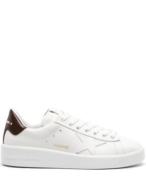 Golden Goose baskets Purestar en cuir - Blanc