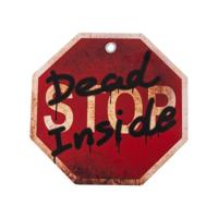 Bordje Stop Death Inside (24cm) - thumbnail