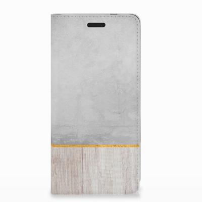 Nokia 3.1 (2018) Book | Wallet Case | Wood Concrete Nokia 3.1 (2018) Book | Wallet Case | Wood Concrete