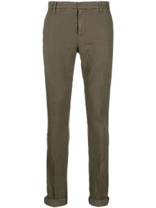 DONDUP pantalon chino à coupe slim - Vert