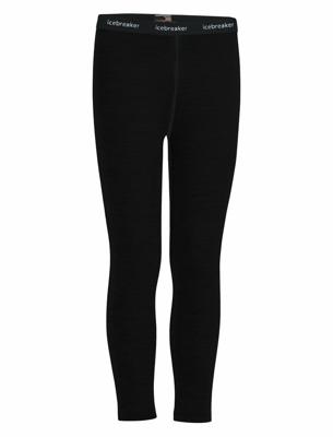 Icebreaker Merino 200 Oasis Thermobroek Kinderen Black 10