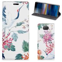 Sony Xperia 10 | Hoesje maken | Bird Flowers