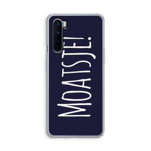 Moatsje!: OnePlus Nord Transparant Hoesje