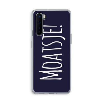 Moatsje!: OnePlus Nord Transparant Hoesje