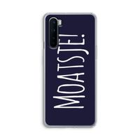 Moatsje!: OnePlus Nord Transparant Hoesje