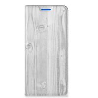 OPPO Reno6 5G Book | Wallet Case | White Wood