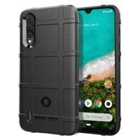 Volledige dekking schokbestendig TPU Case voor Xiaomi mi a3 Lite (zwart)