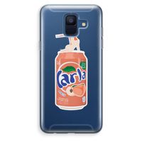 S(peach)less: Samsung Galaxy A6 (2018) Transparant Hoesje