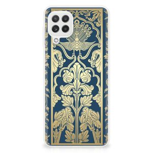 Samsung Galaxy A22 4G | M22 TPU Case Beige Flowers