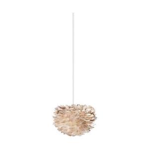 Umage Eos Micro hanglamp light brown - met koordset wit - Ø 22 cm