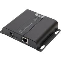 Digitus DS-55125 1 poort HDMI-ontvanger 3840 x 2160 Pixel Zwart