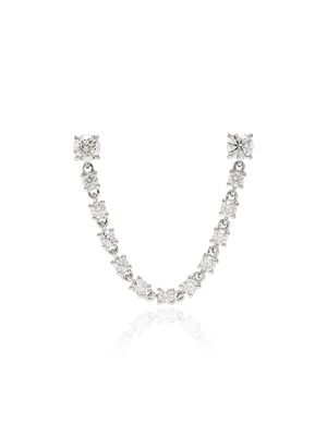 Anita Ko boucle d'oreille en or blanc 18ct - Argent