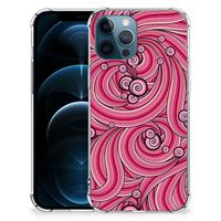 iPhone 12 | 12 Pro Back Cover Swirl Pink